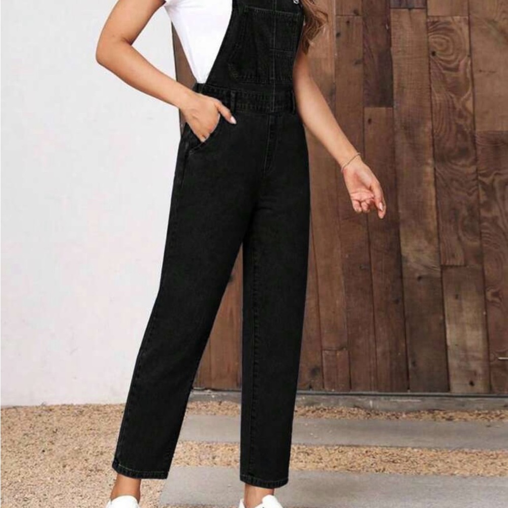 Straight leg overalls